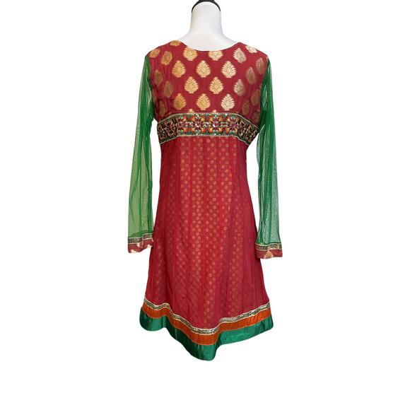 EUC - Neerus Jira Embellished Kurta w/ Dupatta - Picture 2 of 8